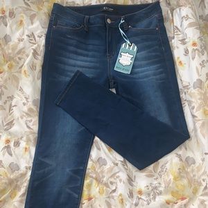 Wax jeans. Makes the 🍑 look great!